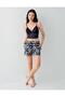 Elegance Redefined at Home: Women's Shorts Pajama Set – 50% Modal 50% Cotton, Modern Pattern - 2