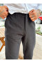 Italian Cut Linen Trousers Black - 2