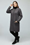 Women's Front Buttoned, Pocketed, Side-Slit-Free, Merserized Cardigan - 4