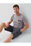 Men's 100% Cotton Boxed 3-Piece Pajama Set – T-Shirt + Pajama Bottoms + Shorts - 8