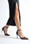 Brown Women's Shoes with Heels - 4