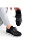Jeat Black Nubuck Lace-Up Sports Shoes - 4