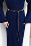 Special Design Piping Women's Dress, Pants, Jacket Belt - 5
