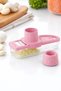 Garlic Grater with Container – Practical Garlic Chopper, Bpa Free, Stainless Steel Blades - 2