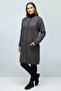 Women's Front Buttoned, Pocketed, Side-Slit-Free, Merserized Cardigan - 2