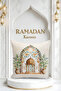 غطاء وسادة مطبوع رقميًا على الوجهين بنمط رمضان - رمضان - 3