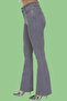 Annetta Spanish Style Colorfast Gray Stretchy High Waist Jeans - 2