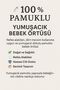 Multi-Purpose Muslin Blanket / 100% Cotton / Oeko-Tex Certified / 80X80 cm - 3