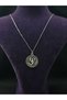 Cancer Zodiac Sign Steel Pendant and Chain Jewelry Classic Stoneless Accessory Daily Luck Chakra Stars Zodiac Sign - 3