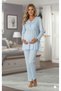 Women's Lace Special Design Maternity Pajama Jewelry Set - 2