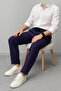Men's Modern Cut Linen Trousers - 4