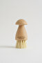 Kitchen 100% Natural-Vegan Cactus Herb Fruit & Vegetable, Mushroom Cleaning Brush - 4