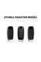 Nissan Trail Juke Qashqai Silicone Key Case Cover (Green White New Case) - 2
