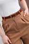 Suede Classic Buckle Grid-Strap Women's Pants Belt, Dress Belt, Coat Belt - 5