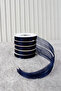 Navy Blue Organza Tulle Ribbon 1 cm 22 Meters - Package, Wedding, Engagement, Dowry, Gift, Decoration, Party - 7