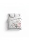 Ranforce Marcorose Double Duvet Cover Set – 100% Cotton, Breathable - 2
