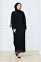 Women's Spanish Style Ribbed Knit Dress with Mesh Lining