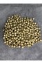 10 Pieces 10mm Gold Color Wooden Beads with Wide Holes Jewelry Beads - 2