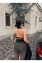 Black Bolero Knitwear Double Set - 2