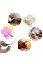 1Pc Foldable Mini Iron Scissors for Handicraft and Embroidery Work Practical Use - 2