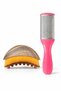 Smooth Skin Pack: Lymphatic Drainage Massage Brush + Foot File - Personal Care at Home