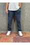 Bohemian Patterned Trousers with Elastic Waist