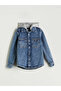 Hooded Boy's Jean Shirt for Style Seekers from Uzg Store