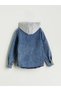 Hooded Boy's Jean Shirt for Style Seekers from Uzg Store - 3