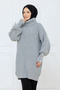 Women's High-Rise Knitwear Sweater Tunic - 6