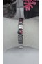 Unisex Italian Steel Bracelet with White Wolf Charm - Gift - Tarnish-Resistant - Adjustable - 21cm