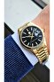 Men's Wristwatch - Stainless Steel - Gold - Choice for Special Occasions - 5