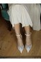 Brady Ankle-Tie Bowknot Heeled Evening Dress Shoes - 6