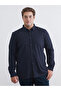 Timeless Clothing & Timeless Choices Large Size Slim Fit Long Sleeve Striped Men's Shirt - 2