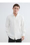 Esvab • Modern & Distinctive Slim Fit Long Sleeve Men's Textured Shirt