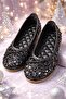 Girls' Daily Ballet Flats with Bow Detail, Soft Comfortable Sole - 4