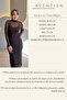 Elegant Brown Tulle Dress with High Collar Lining - 2