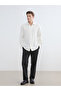 Esvab • Modern & Distinctive Slim Fit Long Sleeve Men's Textured Shirt - 2