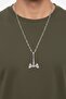 3 Piece Necklace Set with Ax, Compass and Anchor Design Pendant Gift Necklace - 3