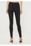 Alice Gold Women's Non-Fading Black Skinny High Waist Jeans Trousers - 6