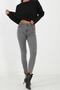 Maria Gold Women's Non-Fading Gray Skinny High Waist Jeans Trousers (fitting)