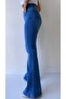 Medium Flare Leg Jeans High Waist Spanish Jeans - 4