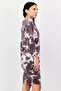 Women Tie Dye Shirred Dress, Multicolor - 4