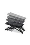 Guitar Footstool Portable Folding Rest Anti Slip Height Adjustable Footrest - 5