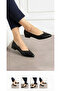 Yeşim, Low Heeled Flat Gova Jurdan Alt Shoes - 2