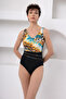 V-neck swimsuit with bow detail 4149 - 2