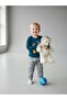Boy's Space up Astronaut Printed Long Sleeve Pajama Set - 3