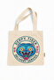 K-Pop Demon Hunters Derpy Tiger Printed Canvas Tote Bag with Velcro and Inner Pocket - 2