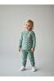 Girl's Cotton Floral Patterned Pajama Set - 2