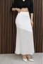 Beautiful Elastic Lace Modal Fabric Skirt