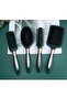 4 Pcs Hair Brush Set, Brush Comb Set for Men and Women Wet Dry Soft Set - 3